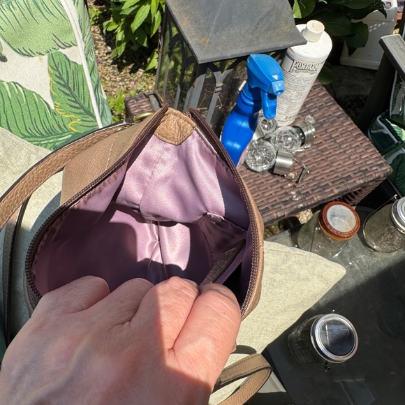 Vintage Coach Brooke Pleated Leather Crossbody Bag E0973-43112 - Picture 8 of 9